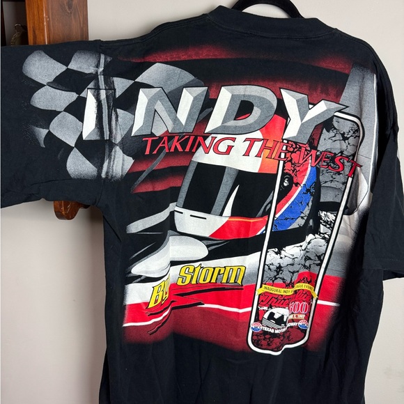 Vintage 1997 Indy Racing “Invades Texas” Graphic T-Shirt – 2XL - Picture 7 of 9